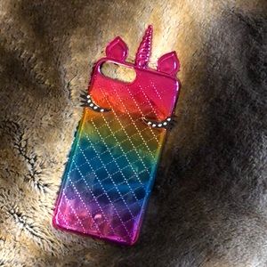 Unicorn iphone 8 plus case